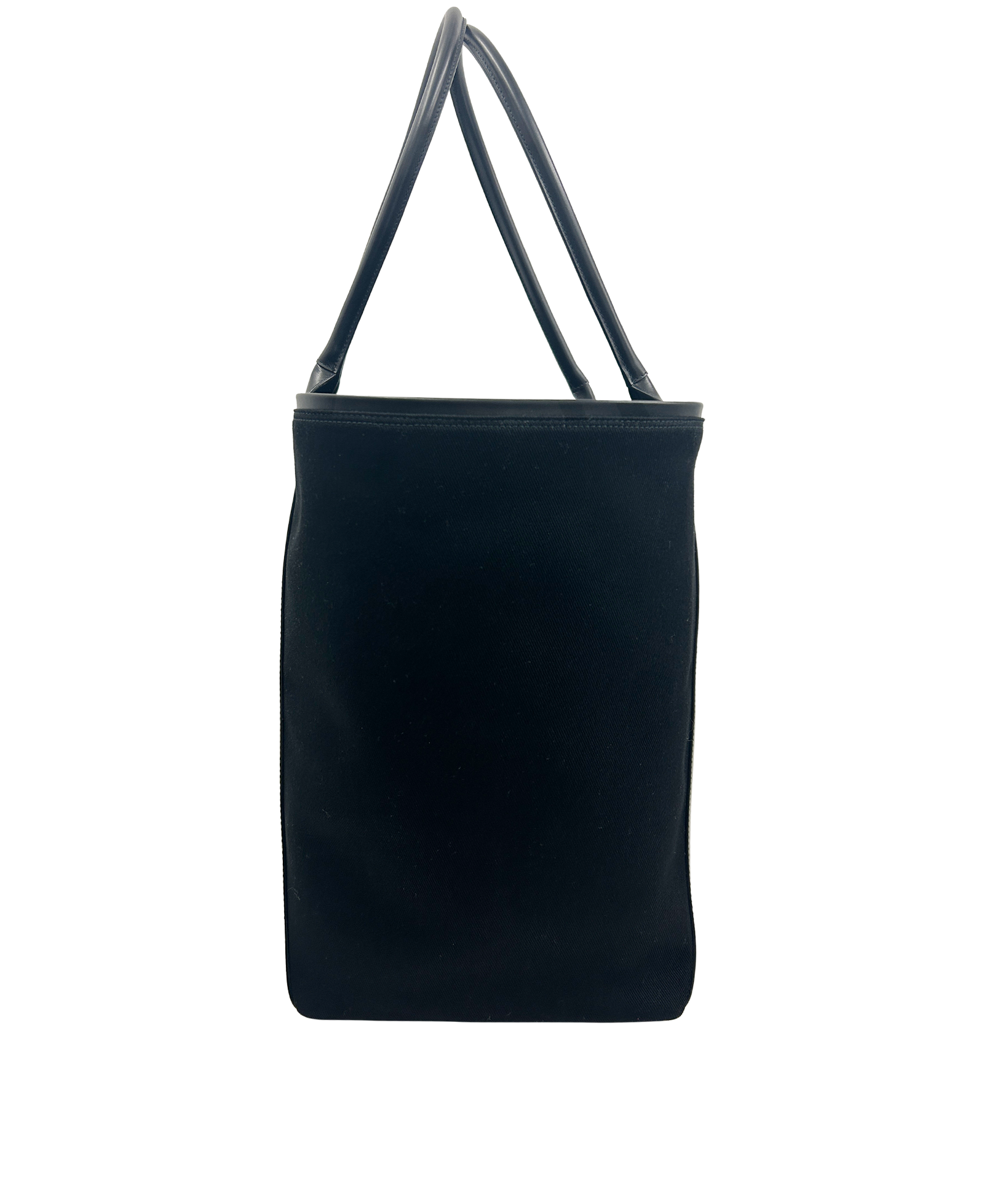 Tote River Gauche, 990&euro;, Bolso, Negro, Tejido - General, Vista lateral
